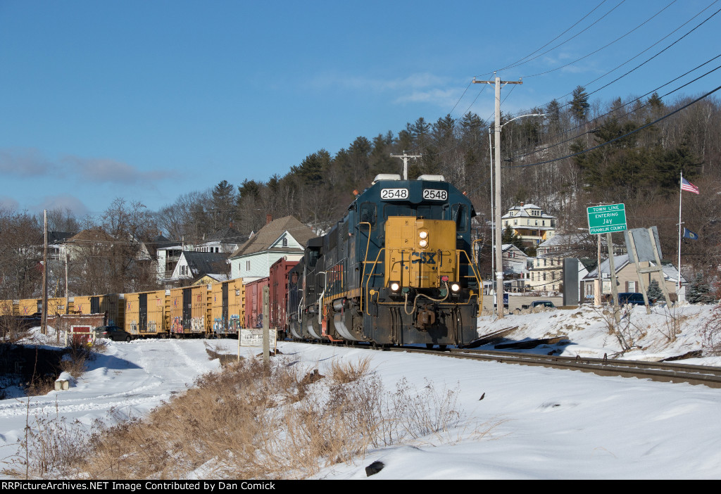 CSXT 2548 Leads RUPO in Jay